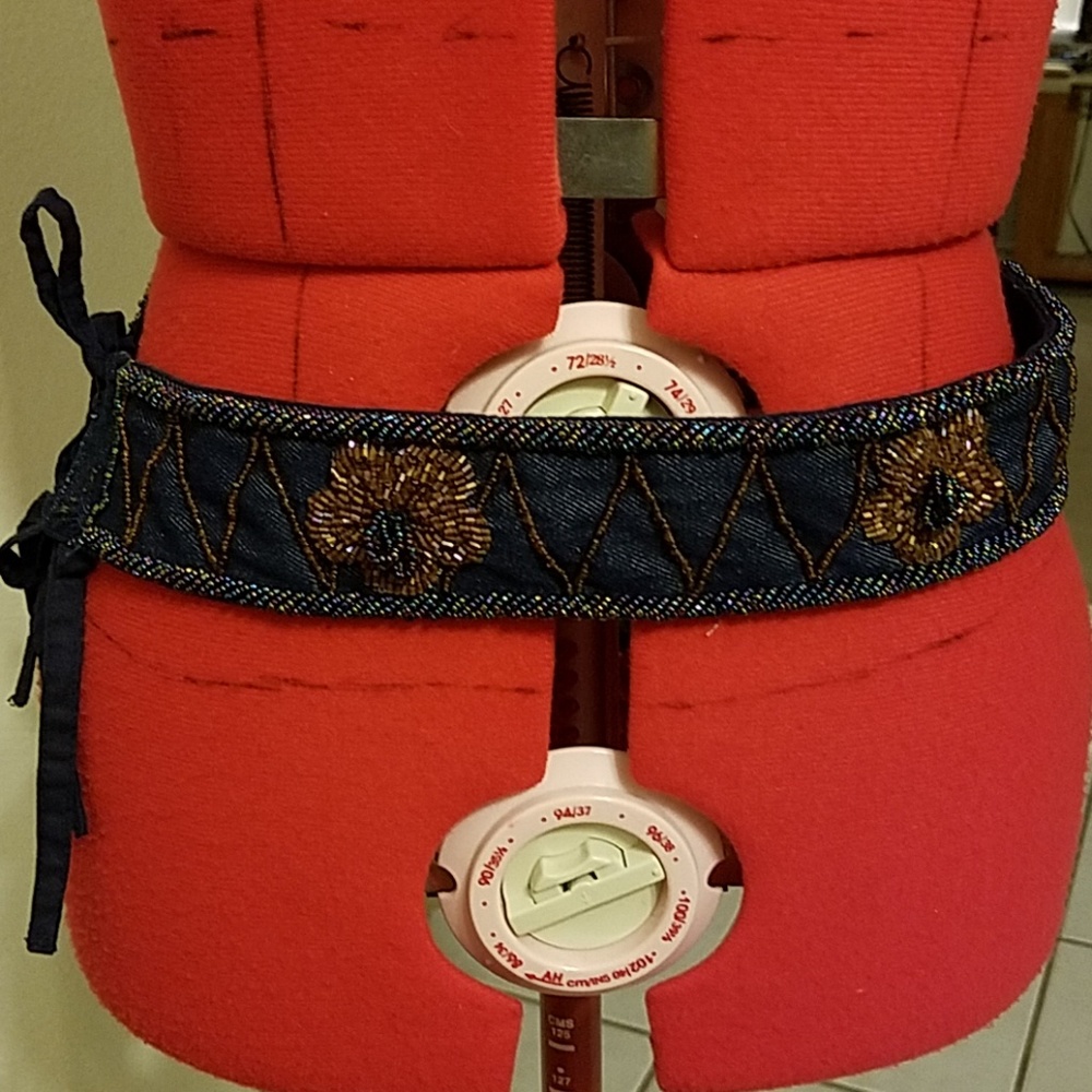 Beaded belt